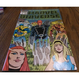 The Official Handbook Of The Marvel Universe Deluxe Edition #19 December 1987